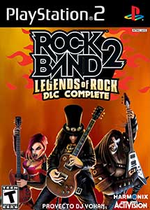 Rock Band 2 Legends of Rock DLC Complete PS2